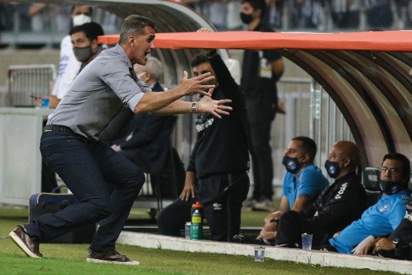 Foto: Fernando Moreno/AGIF - Mancini chegou a pedir premiação caso conseguisse vaga para a Libertadores Foto: Fernando Moreno/AGIF - Mancini chegou a pedir premiação caso conseguisse vaga para a Libertadores