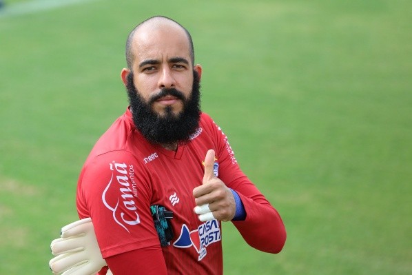 Foto: (Flickr Oficial Bahia/Felipe Oliveira / EC Bahia) - Danilo Fernandes tem uma média de 2,6 defesas por jogo neste Campeonato Brasileiro 