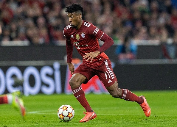 Foto por Boris Streubel/Getty Images – Coman em ação