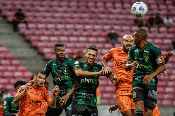América-MG x Sport em campo pelo Brasileirão. (Foto: Paulo Paiva/AGIF)