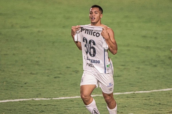 Foto: Heber Gomes/AGIF - Marcos Leonardo é uma joia santista Foto: Heber Gomes/AGIF - Marcos Leonardo é uma joia santista