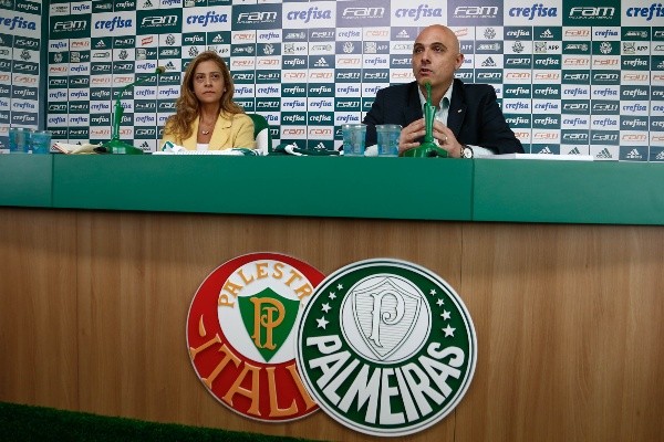 Leila Pereira é eleita primeira presidente mulher da história do Palmeiras (Foto: Marcello Zambrana/AGIF)