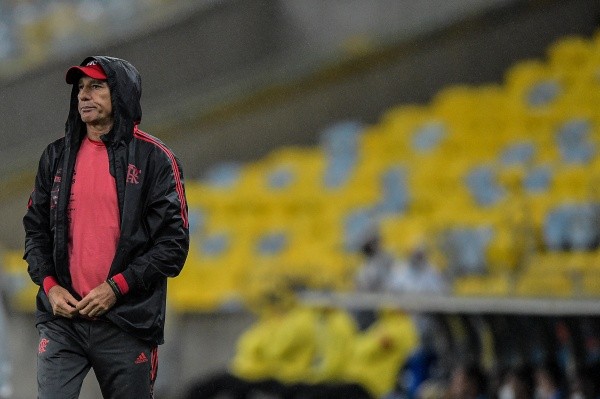 Renato Gaúcho detona arbitragem e afirma que Flamengo está sendo prejudicado (Foto: Thiago Ribeiro/AGIF)