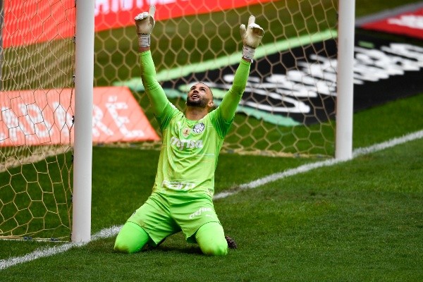 Foto: Mateus Bonomi/AGIF – Weverton disse que Palmeiras não se incomoda com jejum