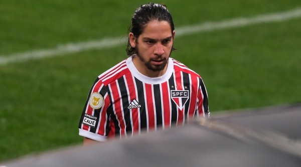 SP - Sao Paulo - 30/06/2021 - BRASILEIRO A 2021, CORINTHIANS X SAO PAULO - Benitez jogador do Sao Paulo durante partida contra o Corinthians no estadio Arena Corinthians pelo campeonato Brasileiro A 2021. Foto: Marcello Zambrana/AGIF