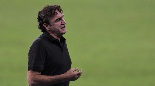 RJ - Rio de Janeiro - 26/08/2021 - COPA DO BRASIL 2021, FLUMINENSE X ATLETICO-MG - Cuca tecnico do Atletico-MG durante partida contra o Fluminense no estadio Engenhao pelo campeonato Copa do Brasil 2021. Foto: Thiago Ribeiro/AGIF