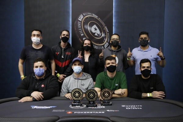 Mesa final do BSOP “Primeira Vez” (Foto: BSOP)