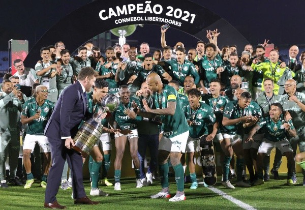 Foto: Buda Mendes/Getty Images/ Palmeiras foi campeão novamente da Copa Libertadores. 
