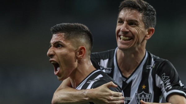 Foto: Pedro Souza/Atlético – Savarino perdeu espaço no time titular do Atlético-MG campeão brasileiro