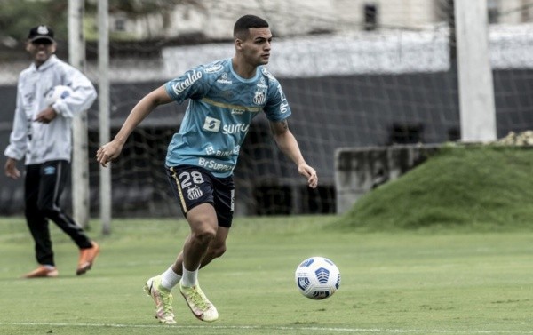 Ivan Storti/Santos FC – Kaiky teve conseguiu reconquistar a vaga de titular na equipe santista após uma temporada repleta de altos e baixos