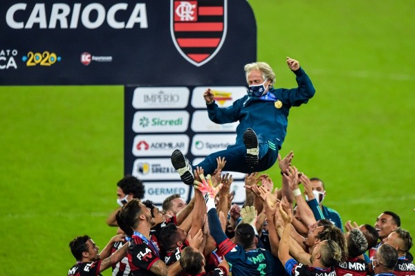 Foto: (Thiago Ribeiro/AGIF) - Jorge Jesus foi multicampeão pelo Flamengo