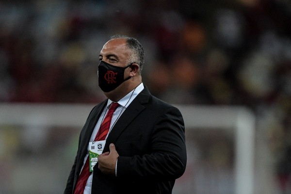 Foto: Thiago Ribeiro/AGIF | A permanência de Marcos Braz como VP de futebol foi garantida por Rodolfo Landim