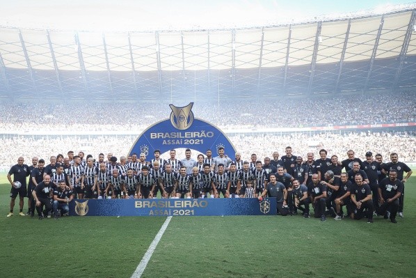 Foto:Flickr Oficial Atlético-MG/Pedro Souza | Atleticanos fazem festa no Mineirão
