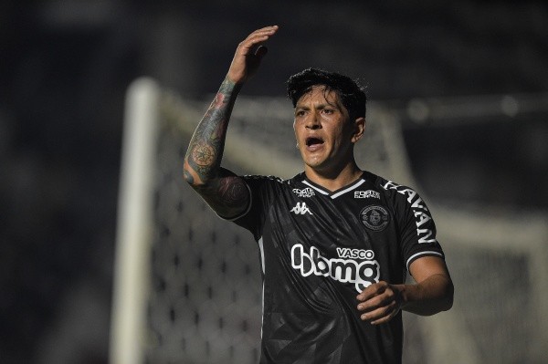 Germán Cano se tornou o segundo maior artilheiro estrangeiro do Vasco (Foto: Thiago Ribeiro/AGIF)