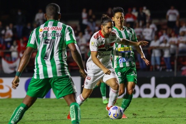 Foto: Marcello Zambrana/AGIF/ Juventude em campo contra o São Paulo. 