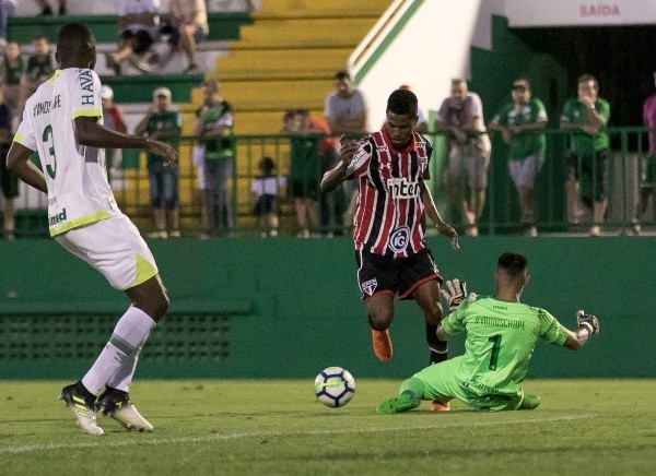 Liamara Polli/AGIF - Igor Campos em jogo contra o São Paulo Liamara Polli/AGIF - Igor Campos em jogo contra o São Paulo