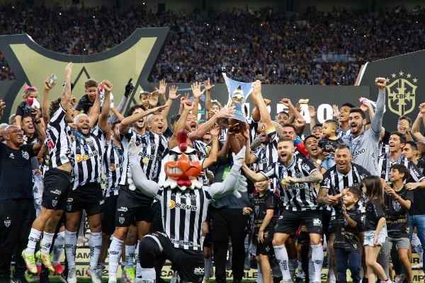 Fernando Moreno/AGIF/ Galo campeão do Campeonato Brasileiro. 