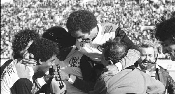 Foto: Sebastião Marinho / CRF | Mais de 62 mil pagantes lotaram o Estádio Nacional de Tóquio e viram o Flamengo se sagrar campeão mundial.