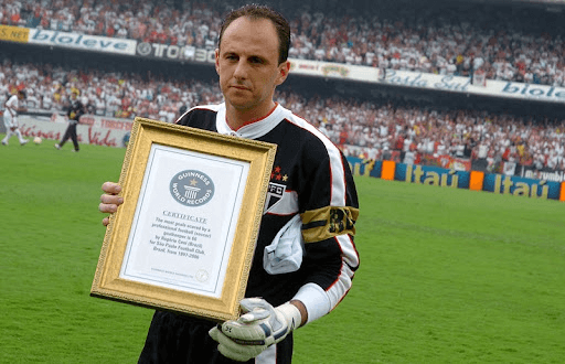 Rogério Ceni tem 1.237 jogos com o São Paulo (Foto: Site oficial do São Paulo)
