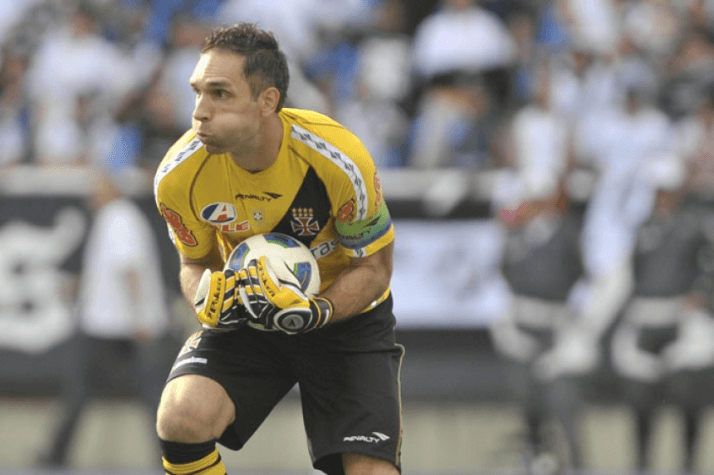 Fernando Prass foi capitão do Vasco (Foto: Vasco da Gama)