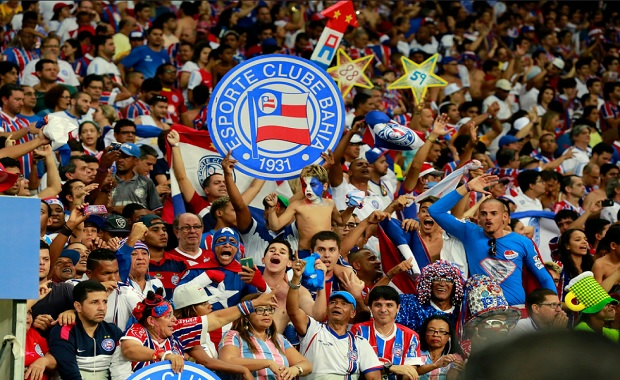Torcida do Bahia na Série B de 2016 (Foto: Felipe Oliveira/EC Bahia)