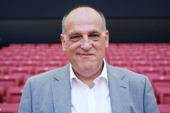 Foto: Carlos Alvarez / Getty Images | Javier Tebas, Presidente da La Liga, liderou a parceria com a CVC