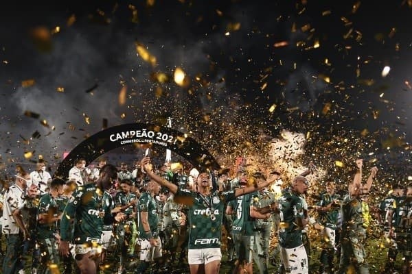 Ettore Chiereguini/AGIF/ Palmeiras é o atual campeão da Libertadores. 