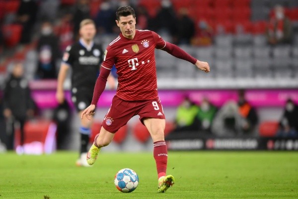 Sebastian Widmann/Getty Image/ Robert Lewandowski é eleito a estrela do ano no futebol alemão pelo jornal “Bild”