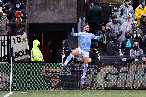 Foto: Steph Chambers/Getty Images – Castellanos em ação peloNew York City