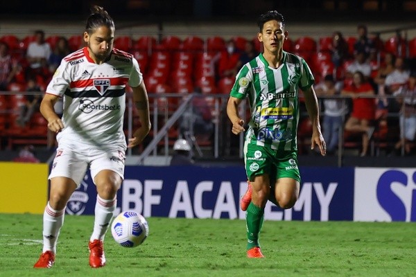 Benítez ficou apenas uma temporada no São Paulo (Foto: Marcello Zambrana/AGIF) Benítez ficou apenas uma temporada no São Paulo (Foto: Marcello Zambrana/AGIF)