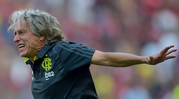 RJ - Rio de Janeiro - 14/07/2019 - Brasileiro A 2019, Flamengo x Goias -Jorge Jesus tecnico do Flamengo durante partida contra o Goias no estadio Maracana pelo campeonato Brasileiro A 2019. Foto: Thiago Ribeiro/AGIF