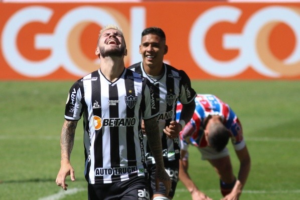 Foto: (Fernando Moreno/AGIF) - Nathan, que já interessou ao Santos, pode estar de saída do Atlético-MG