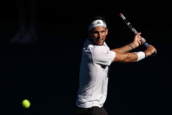 Thiem chegou às oitavas de final do Australian Open 2021 caindo para o búlgaro Grigor Dimitrov. Créditos: Getty Images