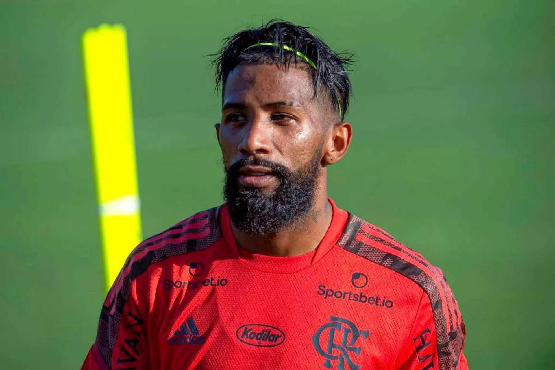 Foto: Alexandre Vidal/CRF – Rodinei está sem espaço no elenco do Flamengo, mas só sai em caso de pagamento de R$ 5 milhões