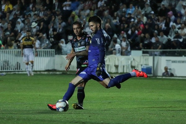 Foto: (João Vitor Rezende Borba/AGIF) - Paulo Gianezini, quando ainda atuava pelo Criciúma-SC, em 2019 Foto: (João Vitor Rezende Borba/AGIF) - Paulo Gianezini, quando ainda atuava pelo Criciúma-SC, em 2019