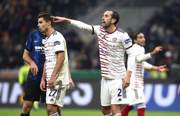 Marco Luzzani/ Getty Images – Godín não estava feliz no clube italiano e isso pesou em sua decisão de mudar de equipe