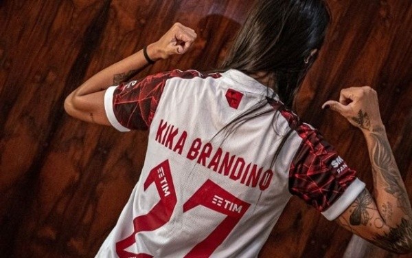 Paula Reis/Flamengo – Kika Brandino, sexto reforço do Flamengo