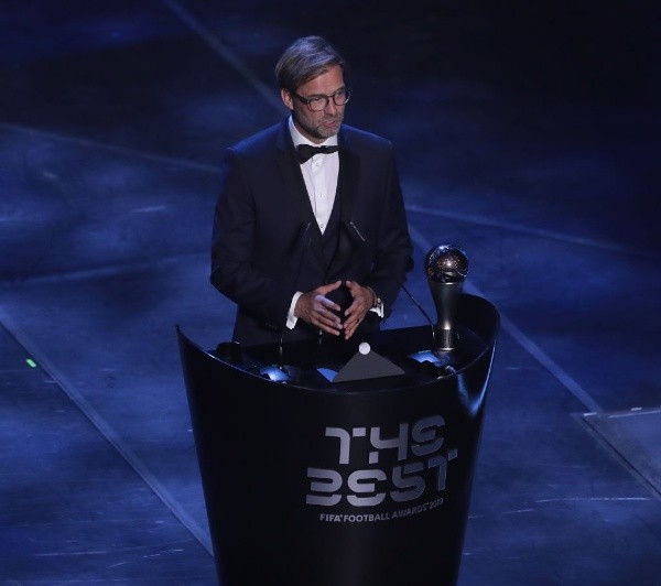 Emilio Andreoli/Getty Images/ Jürgen Klopp venceu o último prêmio The Best como melhor treinador. 