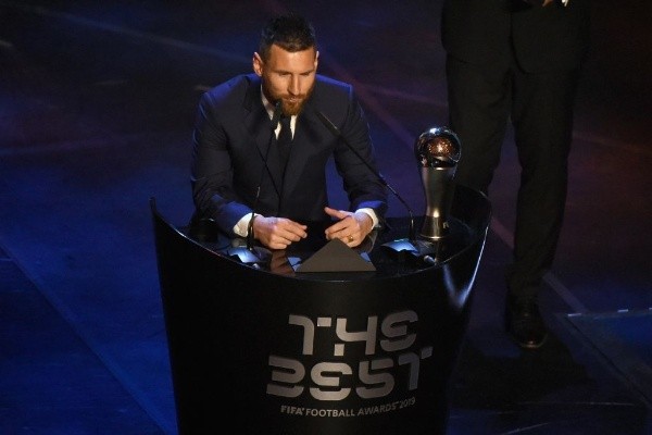 ier Marco Tacca/Anadolu Agency via Getty Image/ Messi é o maior jogador a conquistar o prêmio The Best. 