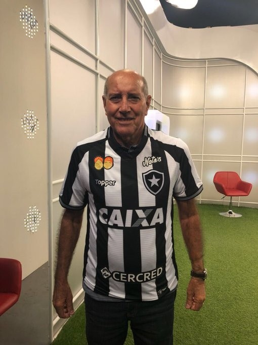 Foto: Reprodução/Twitter Botafogo | Gérson atualmente é comentarista esportivo