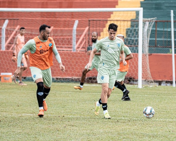Foto: (Flickr Oficial Paysandu/John Wesley/Paysandu) - Marcão está trabalhando junto com o restante do elenco do Paysandu no período de pré-temporada