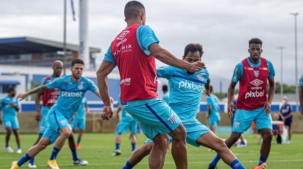 Avaí se preparando para a temporada (Foto: Avaí FC)