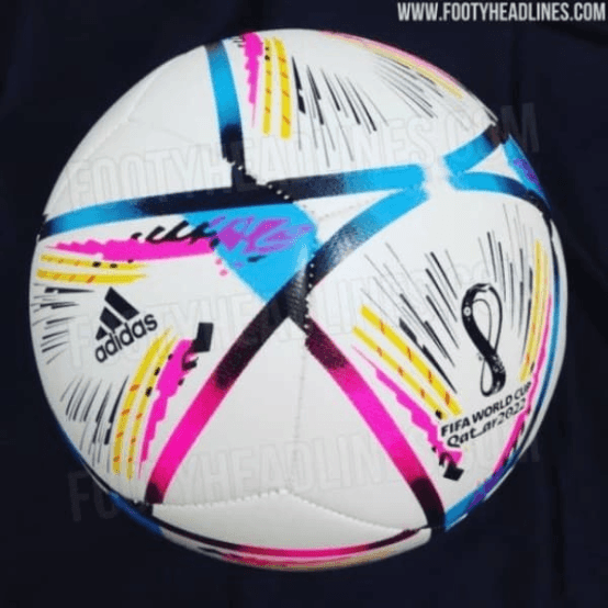 Foto: Footyheadlines.com - Imagem da bola da Copa do Mundo Fifa 2022