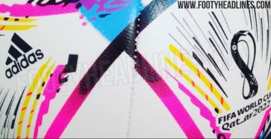 Foto: Footyheadlines.com - Imagem da bola da Copa do Mundo Fifa 2022