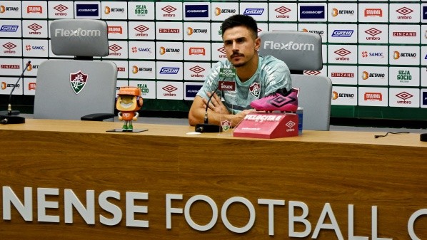 (FOTO DE MAILSON SANTANA/FLUMINENSE FC) William projeta temporada do Flu