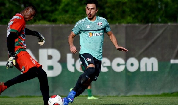 (FOTO DE MAILSON SANTANA/FLUMINENSE FC) William projeta temporada do Flu