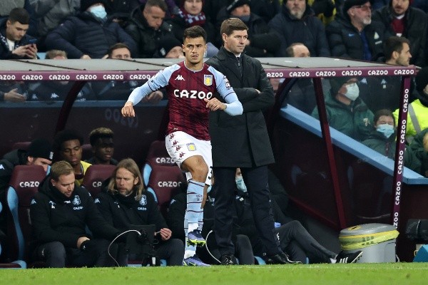 (Photo by Marc Atkins/Getty Images) Coutinho estreia pelo Aston Villa