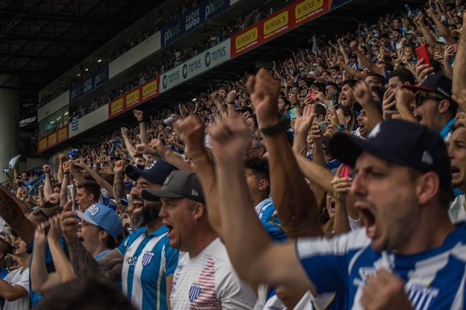 Laysa Silva/ @AvaiFC - Torcida do Avaí vai lotar a Ressacada