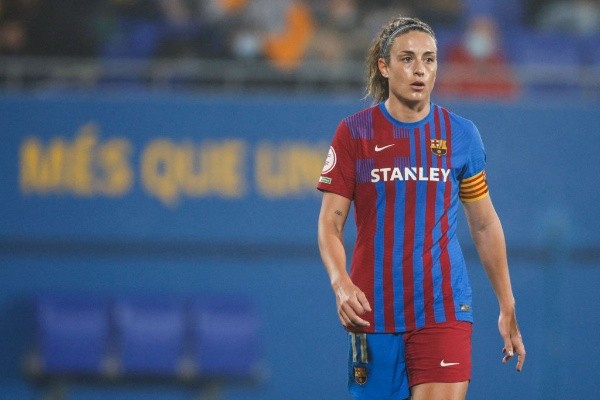 Xavier Bonilla/NurPhoto via Getty Images/ Alexia Putella, do Barcelona vence o prêmio The Best. 