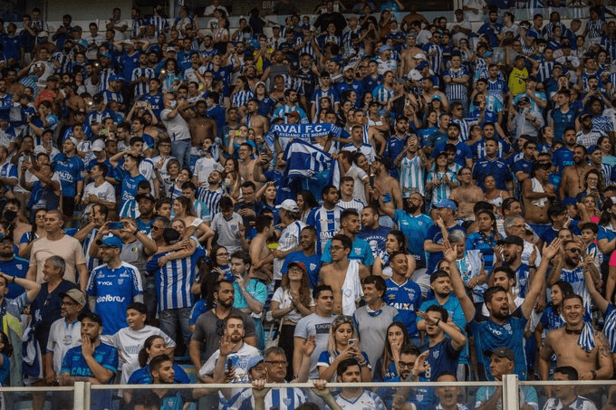 Laysa Silva/ AvaiFC - Torcida do Avaí na Ressacada